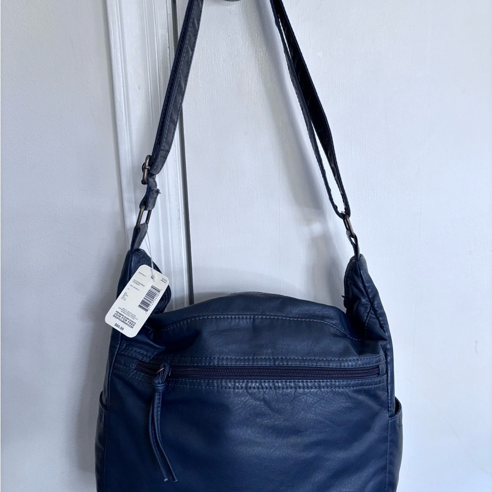 Canyon River Blues vegan handbag - Picture 2 of 7